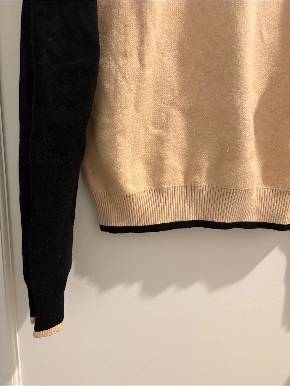 Monrow Super Soft Color Block Knit - Picture 3 of 9